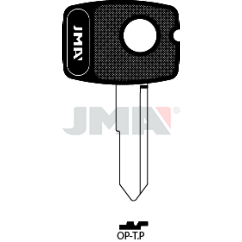 Chei Otel Plastic Negru OP-T.P